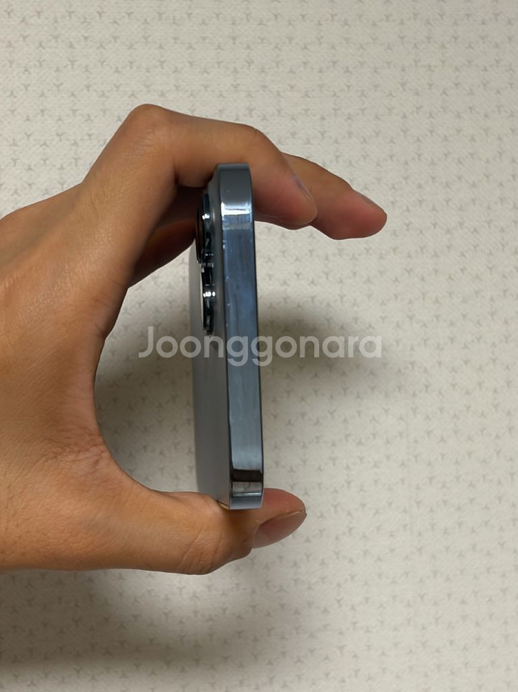 아이폰13 프로맥스 128gb 시에라 블루 풀박스--6