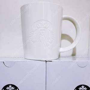 스타벅스 기부머그 오픈 증정 머그컵 LMS (음각로고)