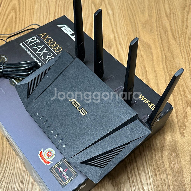 ASUS RT-AX3000 라우터 게이밍 유무선 공유기--1