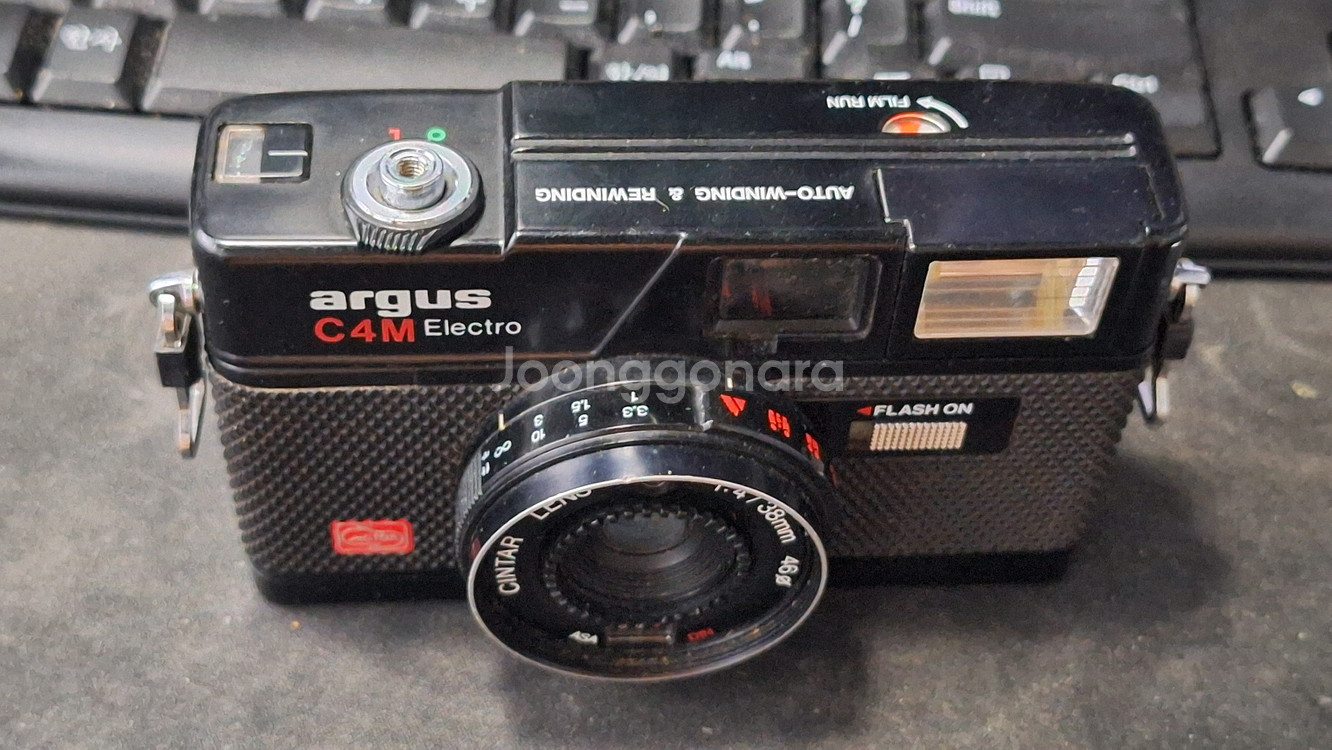 Argus C4M electro 로모 필름카메라 풀오토--8