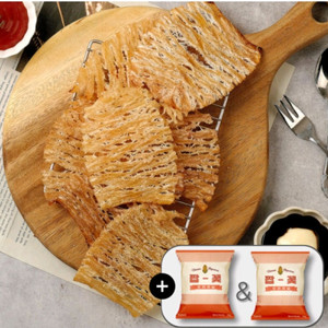 몸통 맥반석오징어 구이 150g x 2포 사은품증정