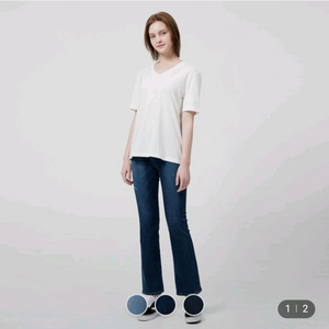 지오다노 부츠컷 청바지