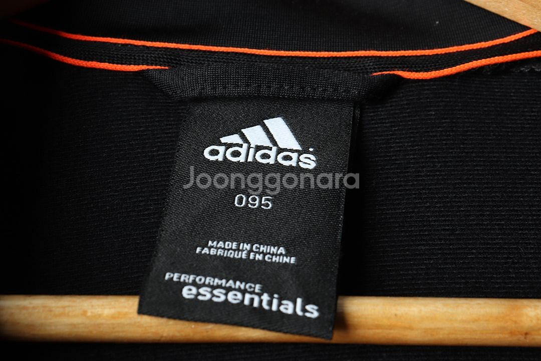 (M-L) 아디다스 집업져지 트랙탑 블랙 삼선 올드--5