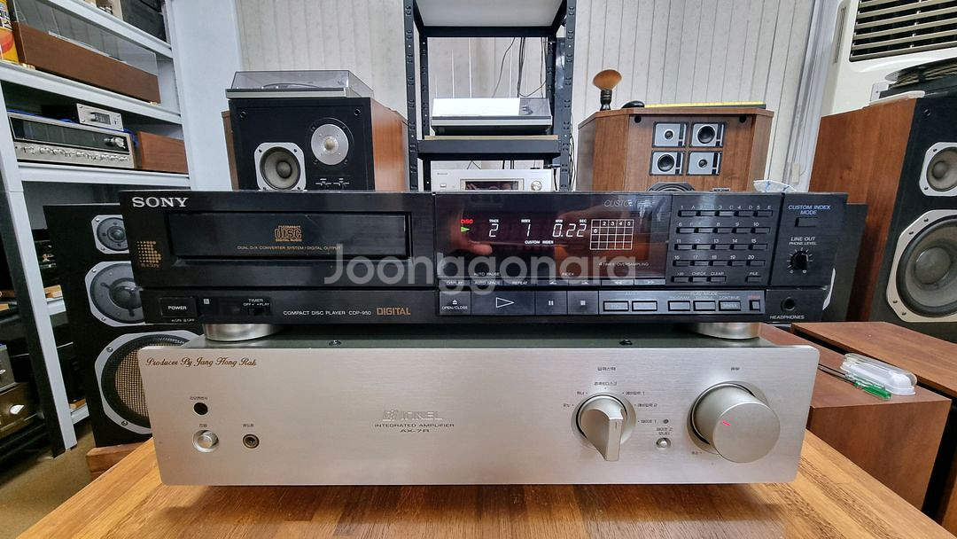(픽업교환)소니 시디플레이어 CDP-950 팝니다--0
