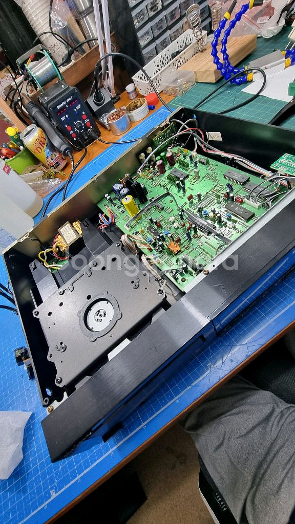(픽업교환)소니 시디플레이어 CDP-950 팝니다--7