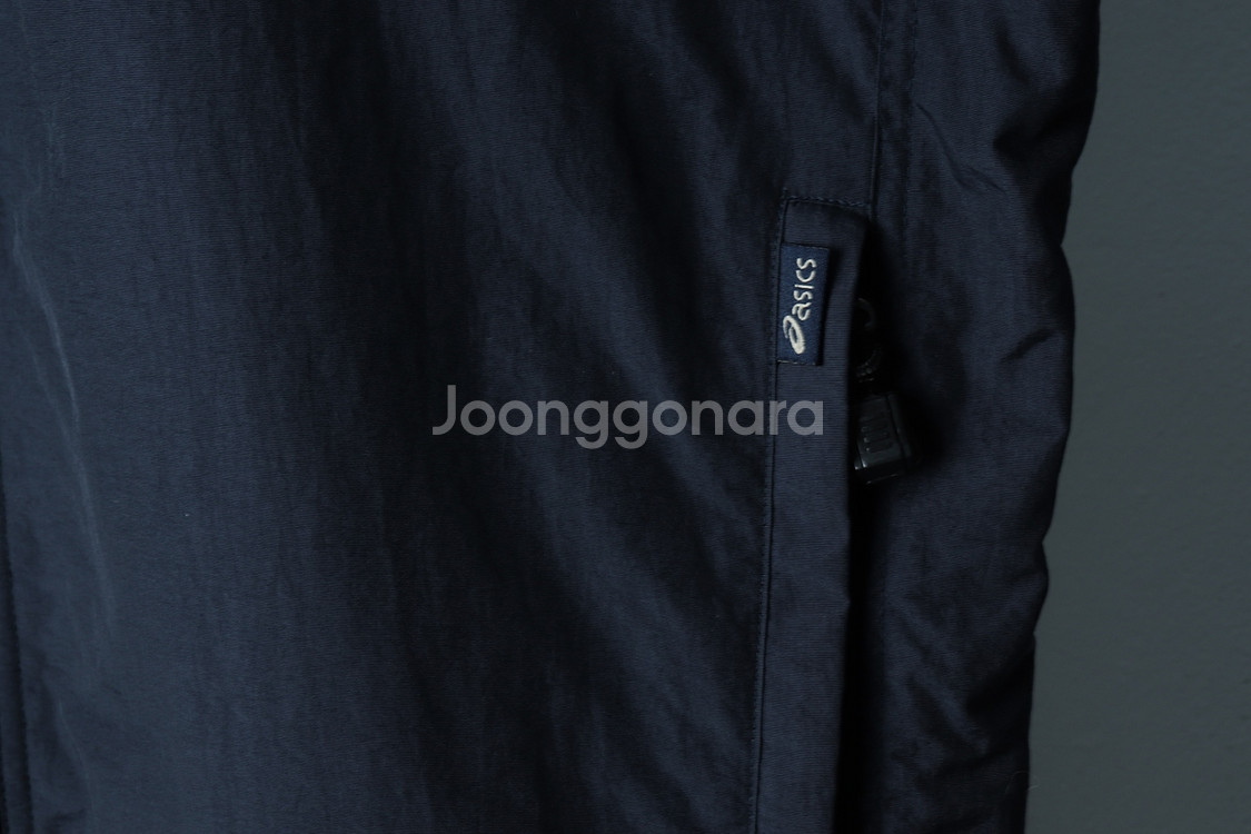 (L-XL) 아식스 집업 바람막이 점퍼자켓 년대--4