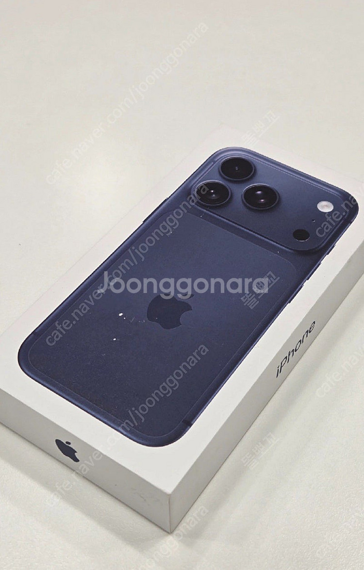 애플 아이폰17프로 딥블루 256GB 자급제 미개봉--0