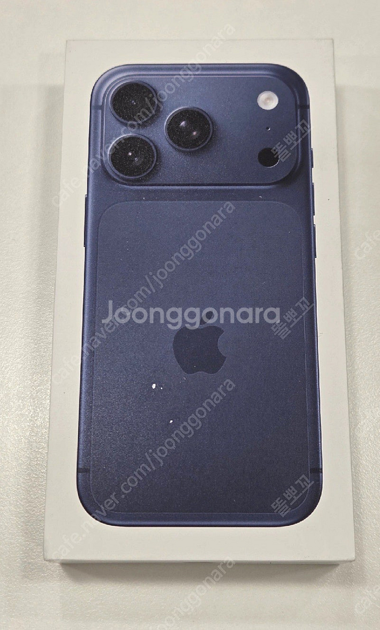 애플 아이폰17프로 딥블루 256GB 자급제 미개봉--1