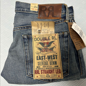 RRL 스트레이트핏 힐스뷰 30/32 새상품