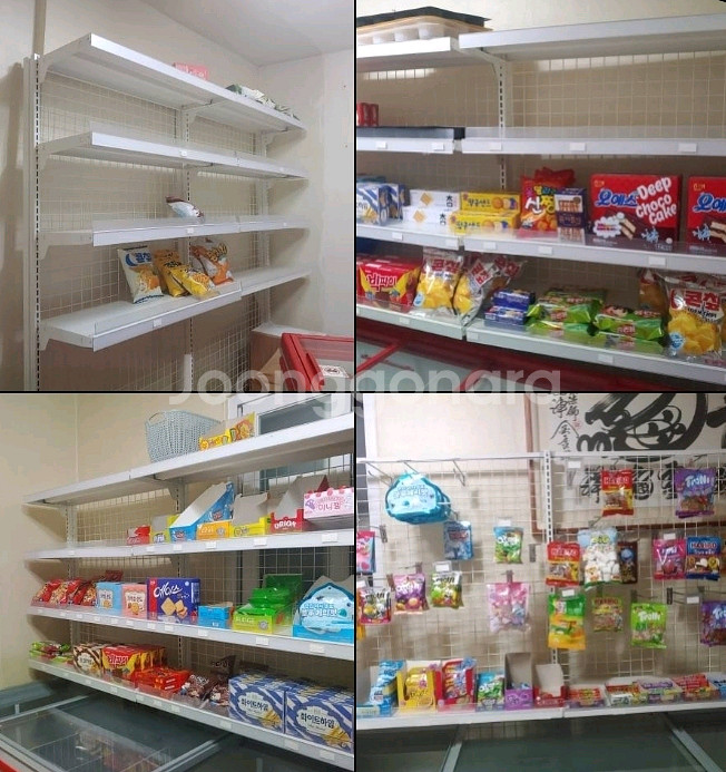 아이스크림진열대 무인매장창업 벽면형 냉동고진열대 선반--0