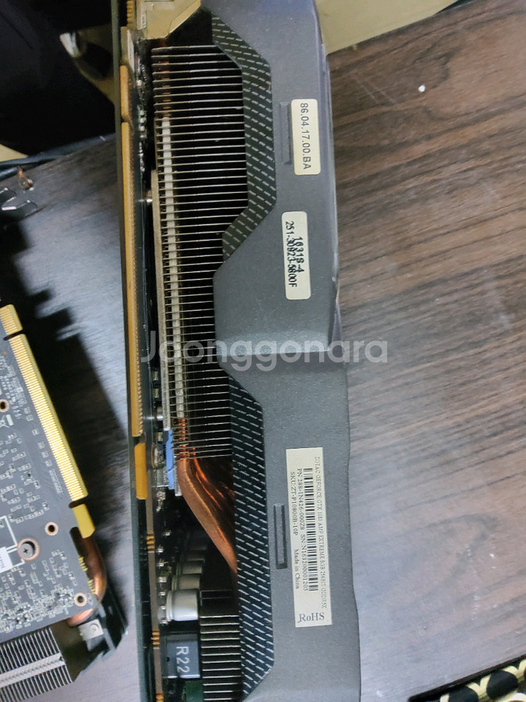 조텍 GTX1080 8G 조텍 GTX 1060 6G--2