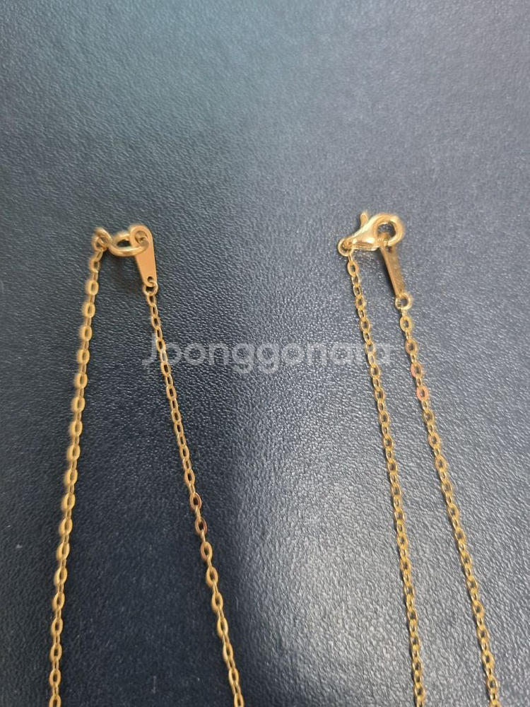 14k 하트 금목걸이 두 종류--1