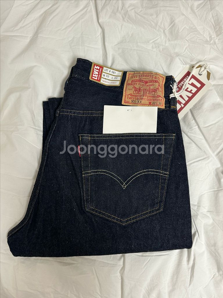 리바이스 1955 55501 린스드 32x30--0