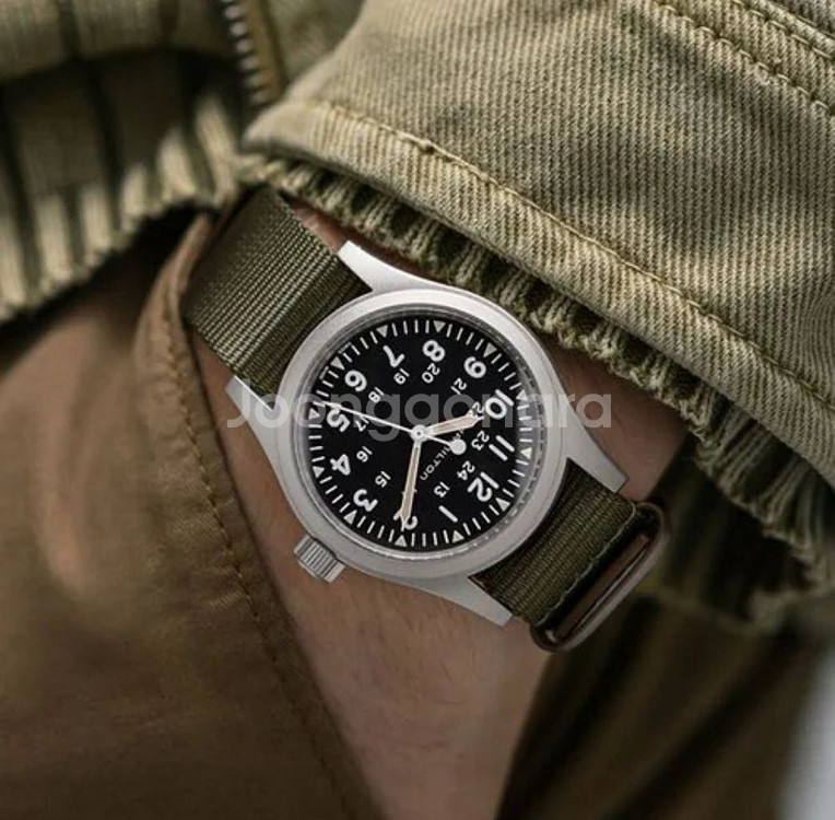 해밀턴 KHAKI FIELD M38 검판 팔아요--5