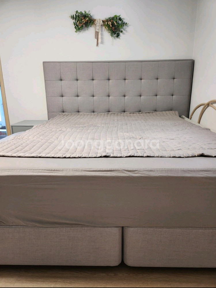 시몬스 BRBK 9004 도브 블랙라벨 라지킹 프레임--1