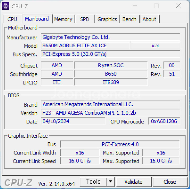 기가바이트 B650M AORUS ELITE AX ICE--3