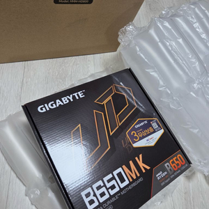 B650M K 기가바이트 메인보드 미개봉 팝니다!
