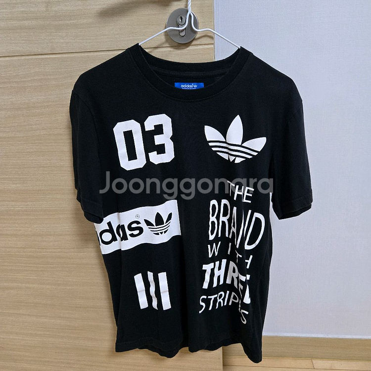 아디다스(Adidas) 오프 포지션 로고 티 90--1