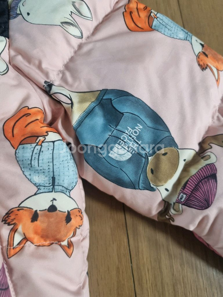 노스페이스 키즈레트로 토끼눕시 3y--2