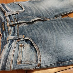 누디진 타입 테드 라이트 네이비 엠보 30사이즈