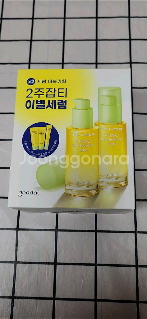 택포! 구달 청귤 비타C 잡티케어 세럼 더블기획--0