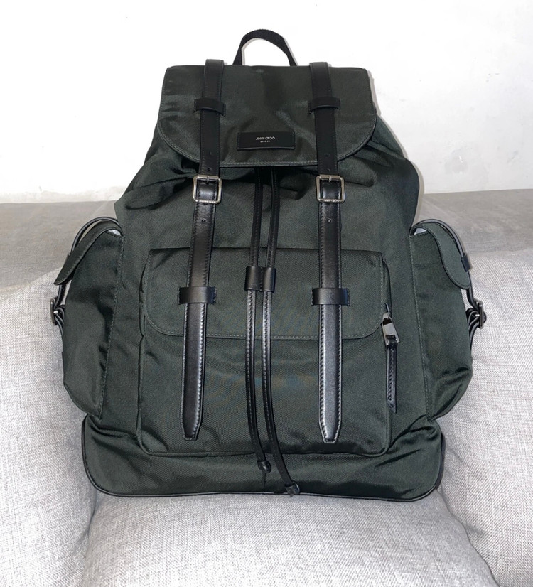 지미추 필모어 세이지그린 나일론 백팩 이미지