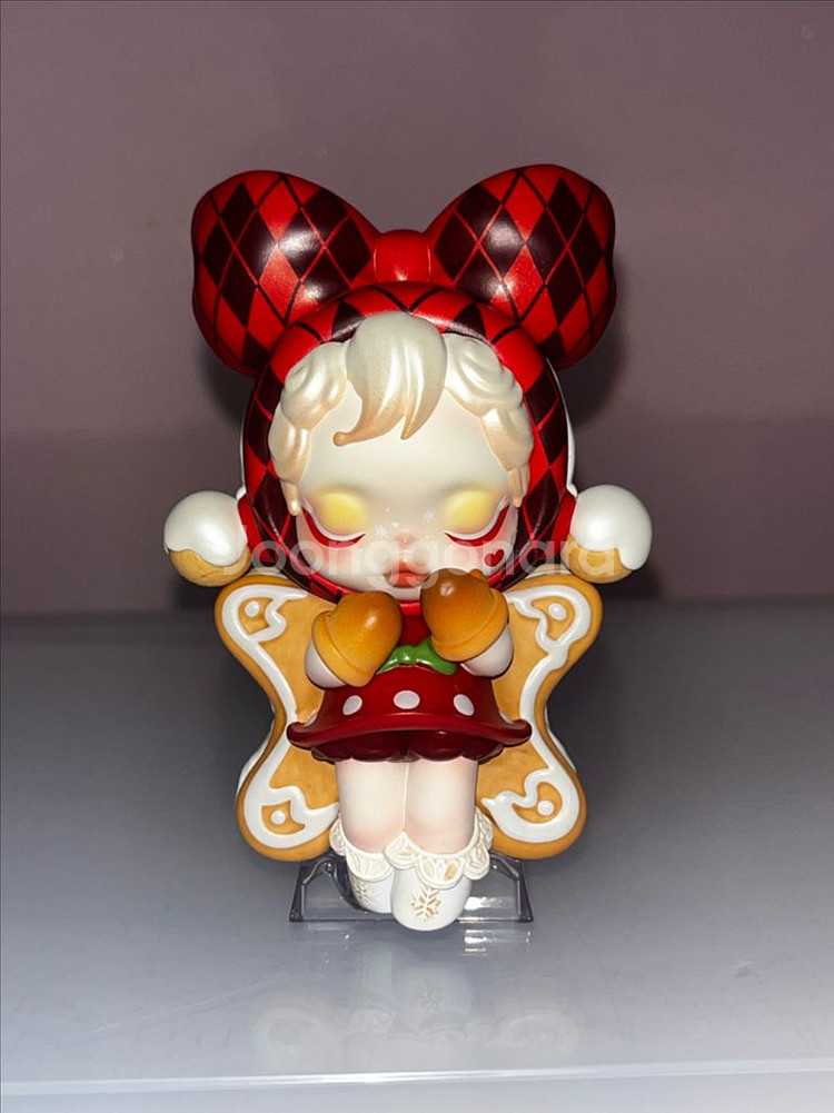 스컬판다 소원을 말해봐 등 라부부 일괄 피규어 전시장--2