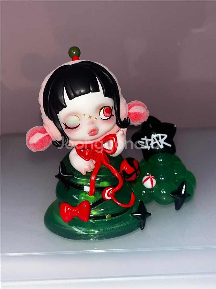 스컬판다 소원을 말해봐 등 라부부 일괄 피규어 전시장--3