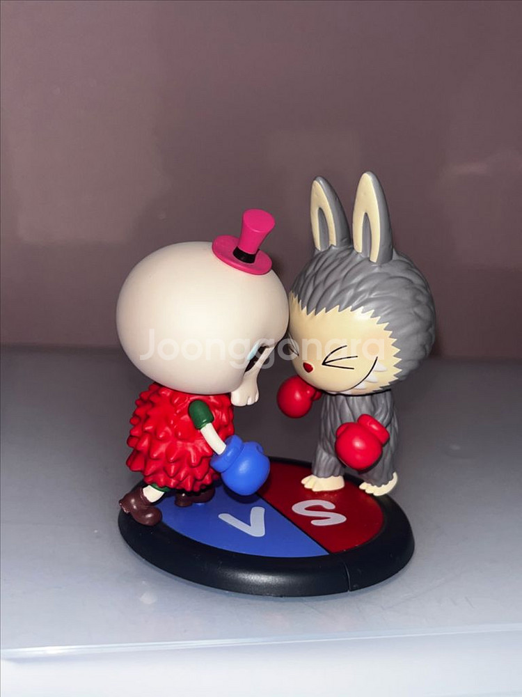 스컬판다 소원을 말해봐 등 라부부 일괄 피규어 전시장--9