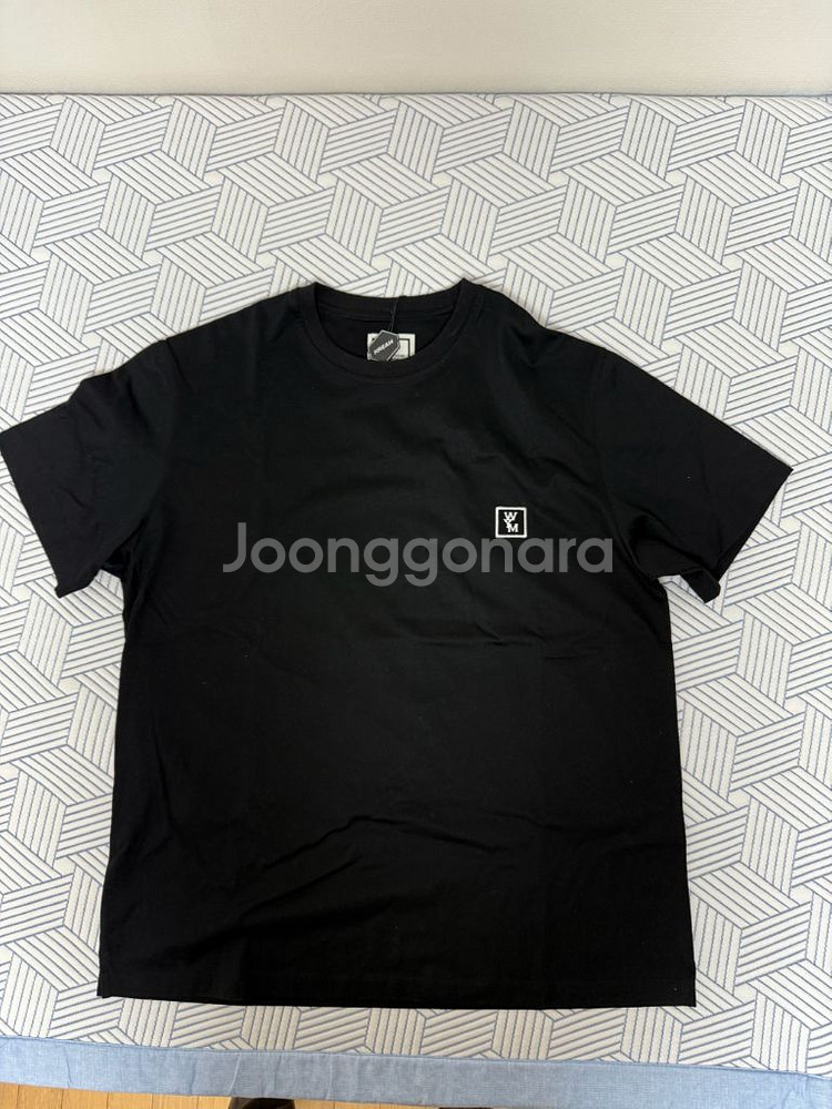 우영미 백로고 반팔 48 사이즈--0