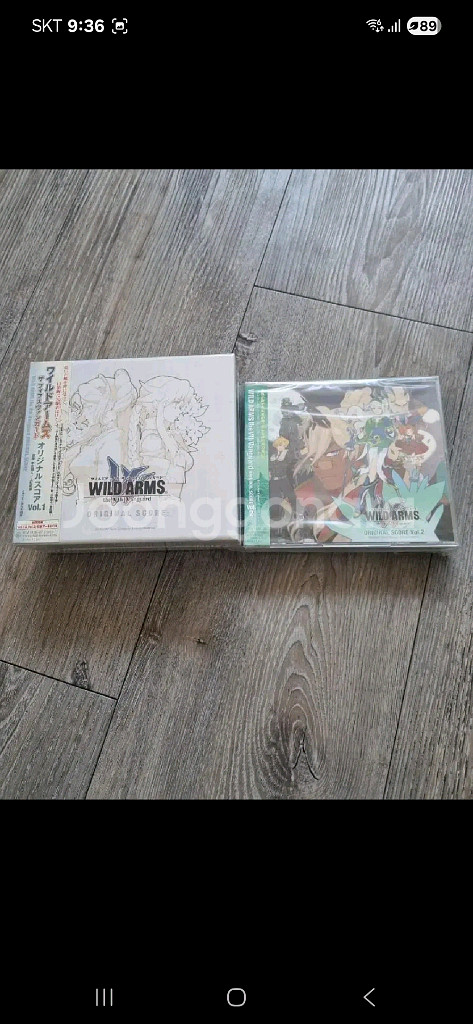 와일드암즈5 OST VOL1 초회판+VOL2 신품미개봉--0