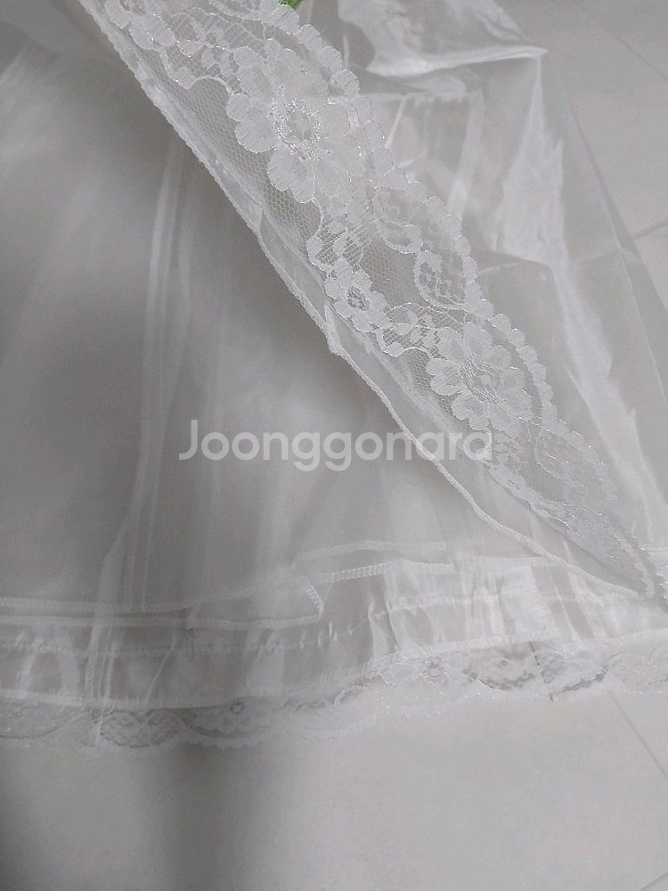 텍달린새거 여아 한복 속치마 5호--2
