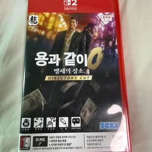 닌텐도 스위치2 용과같이0 제로