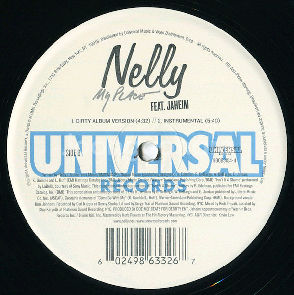 Nelly-Flap Your Wings / My Pla--3