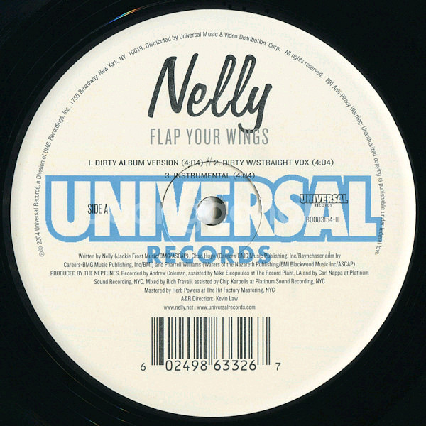 Nelly-Flap Your Wings / My Pla--2
