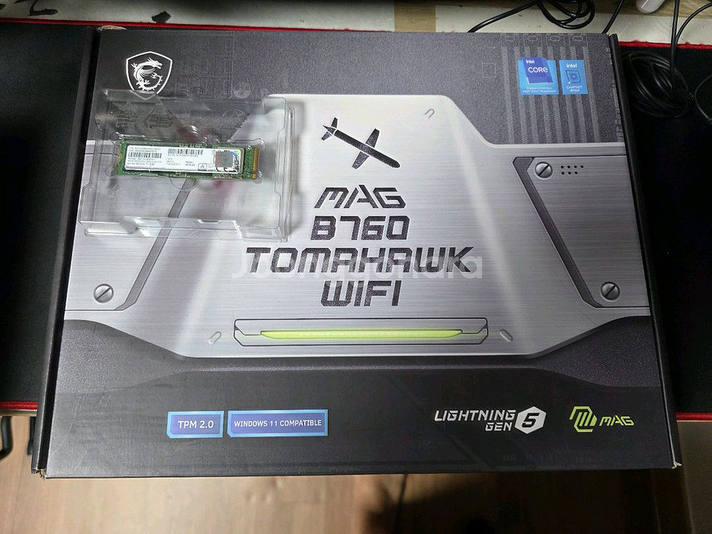 i5 12600KF + MSI B760 토마호크 보드셋--0