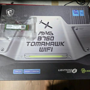 i5 12600KF + MSI B760 토마호크 보드셋