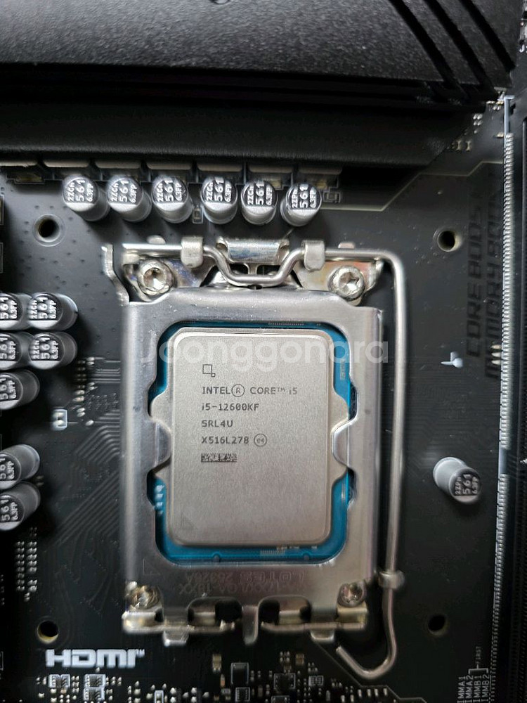 i5 12600KF + MSI B760 토마호크 보드셋--2