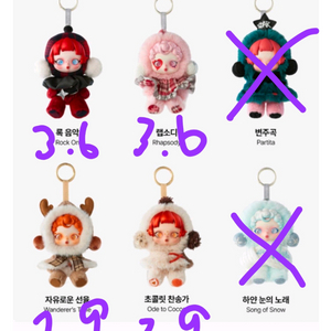 새상품:)팝마트 스컬판다 겨울교향곡 랩소디,록음악