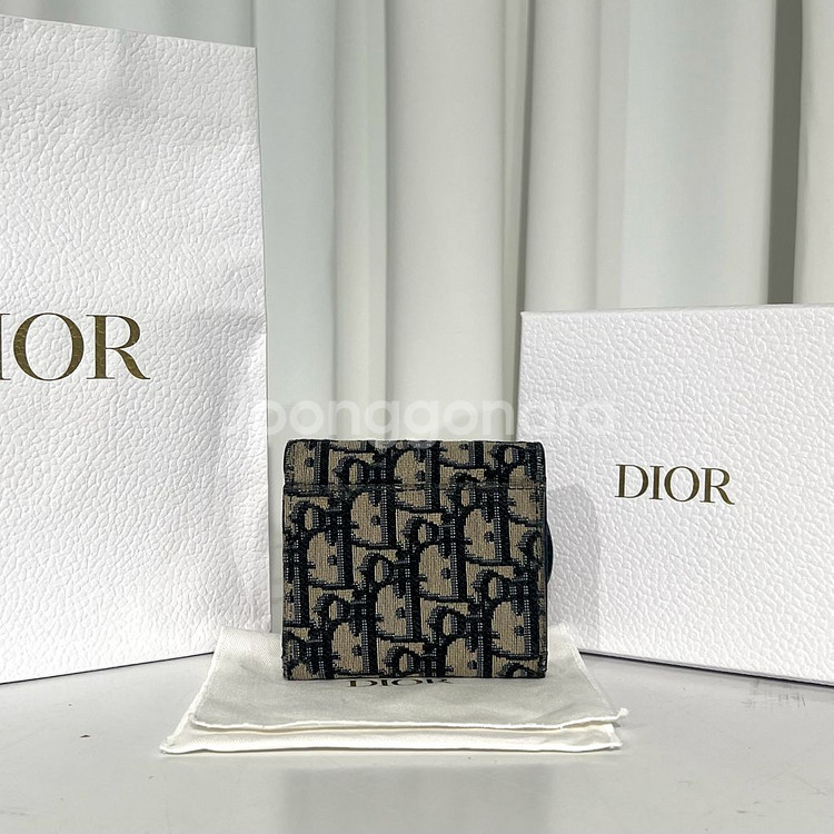 [풀구성]디올 새들 로투스 반지갑--1