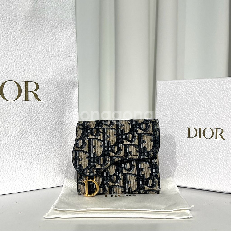 [풀구성]디올 새들 로투스 반지갑--0