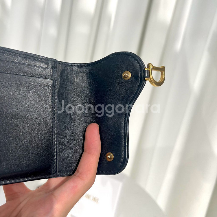 [풀구성]디올 새들 로투스 반지갑--5