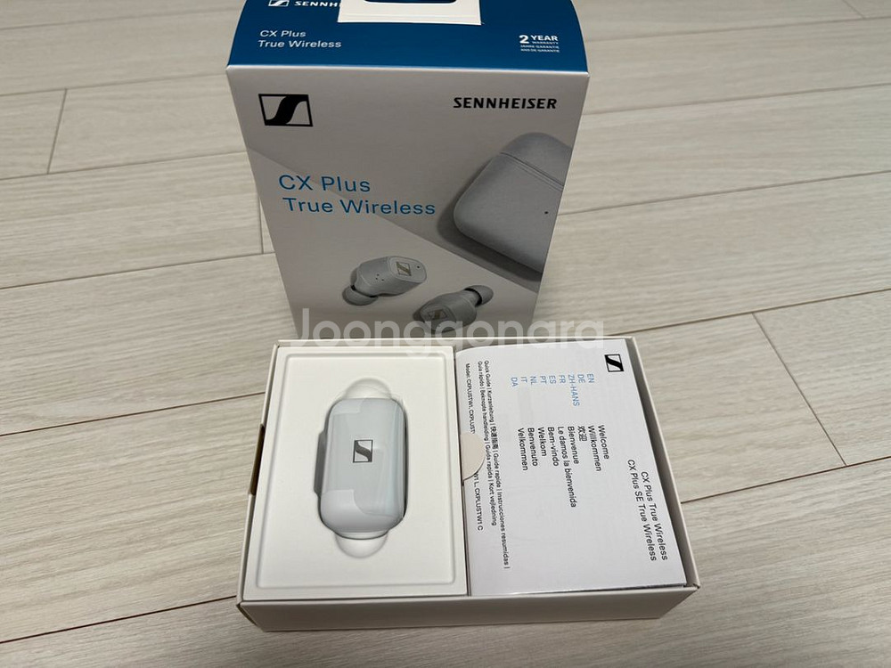 젠하이저 CX Plus 블루투스 무선 이어폰 (화이트)--1