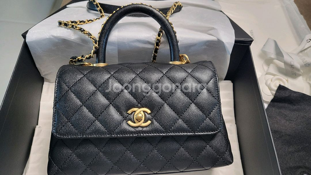 샤넬 코코핸들 스몰(현 미듐)--0