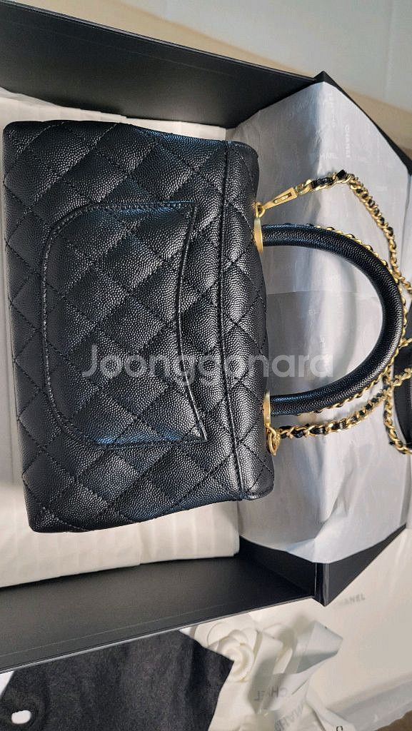 샤넬 코코핸들 스몰(현 미듐)--2