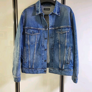 발렌시아가 BB자수로고 데님자켓