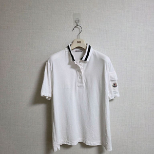 몽클레어 로고 패치 반팔티셔츠