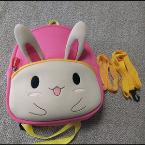 유아 토끼 미아 방지 가방 백팩