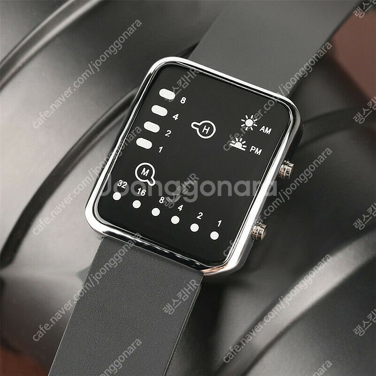 새 학습용 디지털 LED 손목 시계 실리콘 방수--5