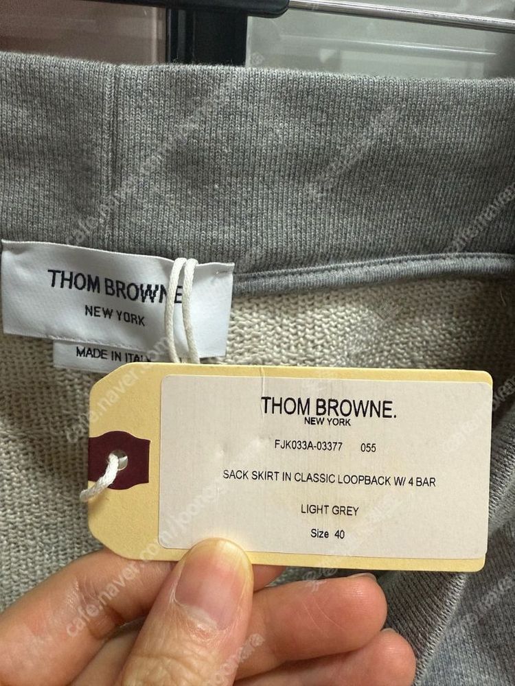 톰브라운thom browne 4BAR 미디 스커트--4